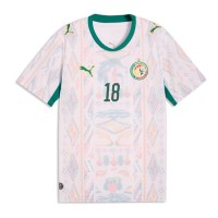 Senegal Ismaila Sarr #18 Kotipaita MM-kisat 2026 Lyhythihainen